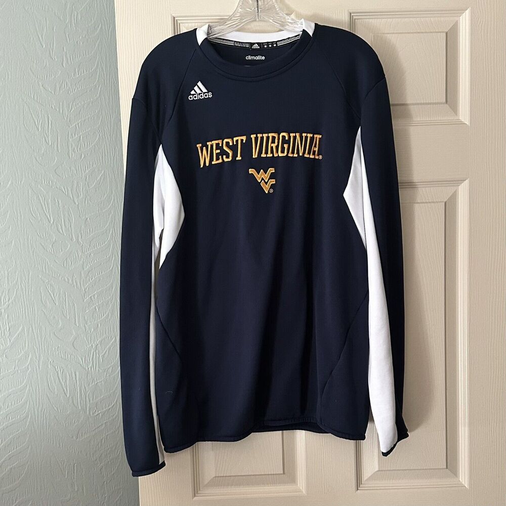 Adidas Climalite Medium West Virginia Long Sleeve Jersey